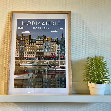 Une Pause Chez Julien, Appartement Lumineux Et Idealement Situe! 옹플뢰르 외부 사진