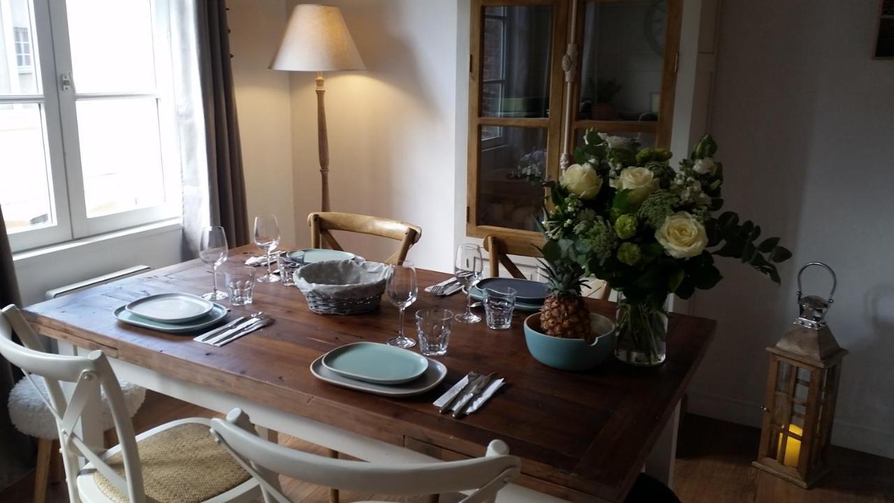 Une Pause Chez Julien, Appartement Lumineux Et Idealement Situe! 옹플뢰르 외부 사진