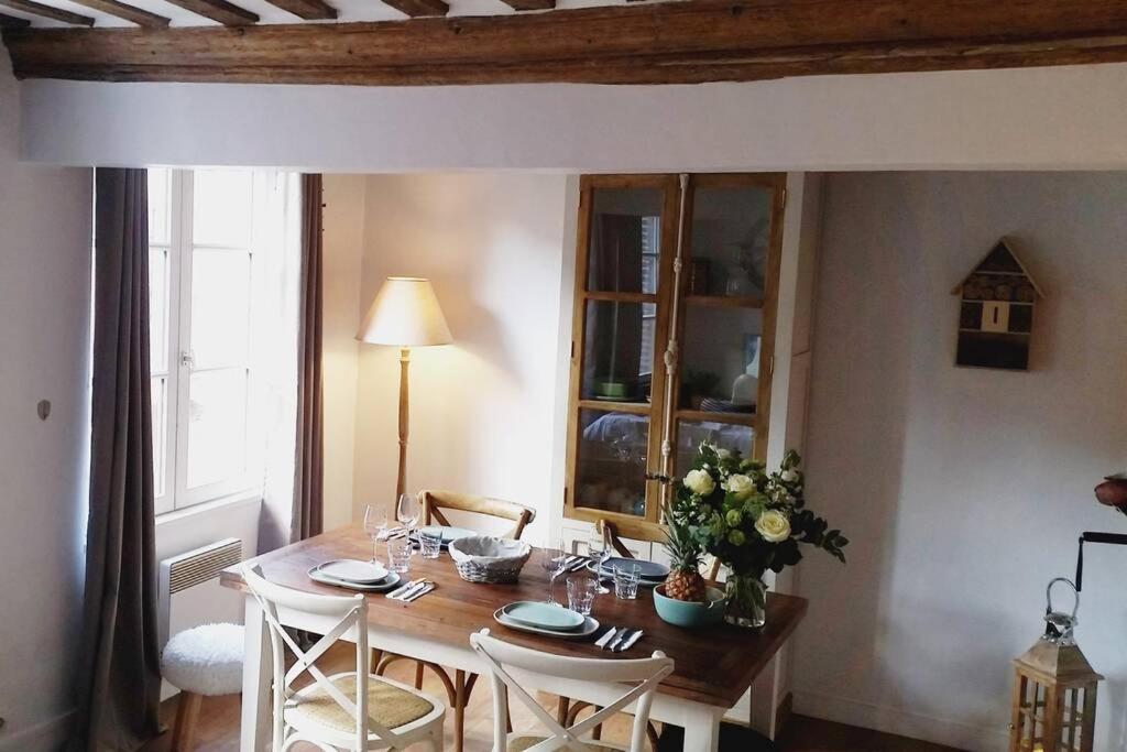 Une Pause Chez Julien, Appartement Lumineux Et Idealement Situe! 옹플뢰르 외부 사진