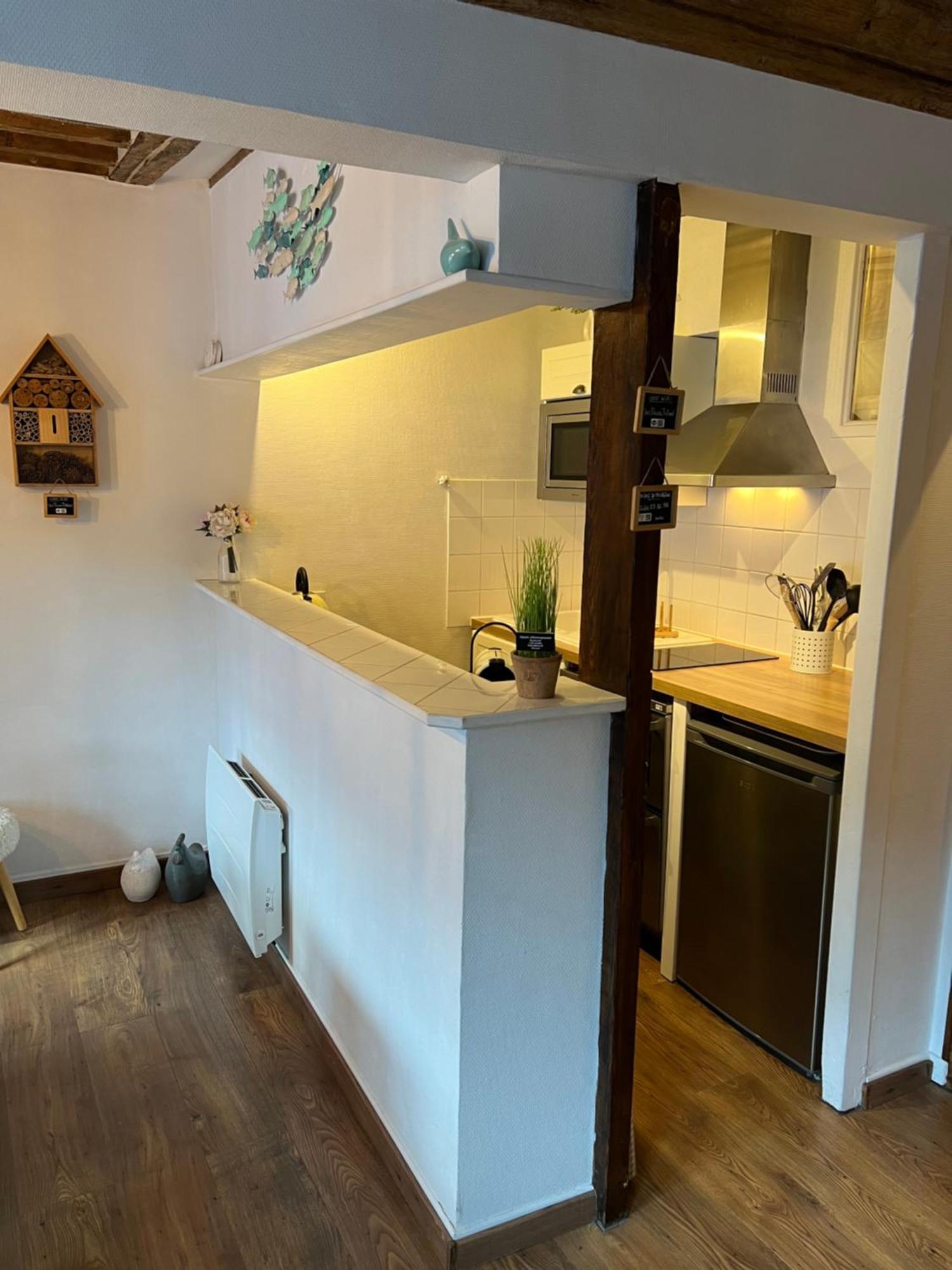Une Pause Chez Julien, Appartement Lumineux Et Idealement Situe! 옹플뢰르 외부 사진