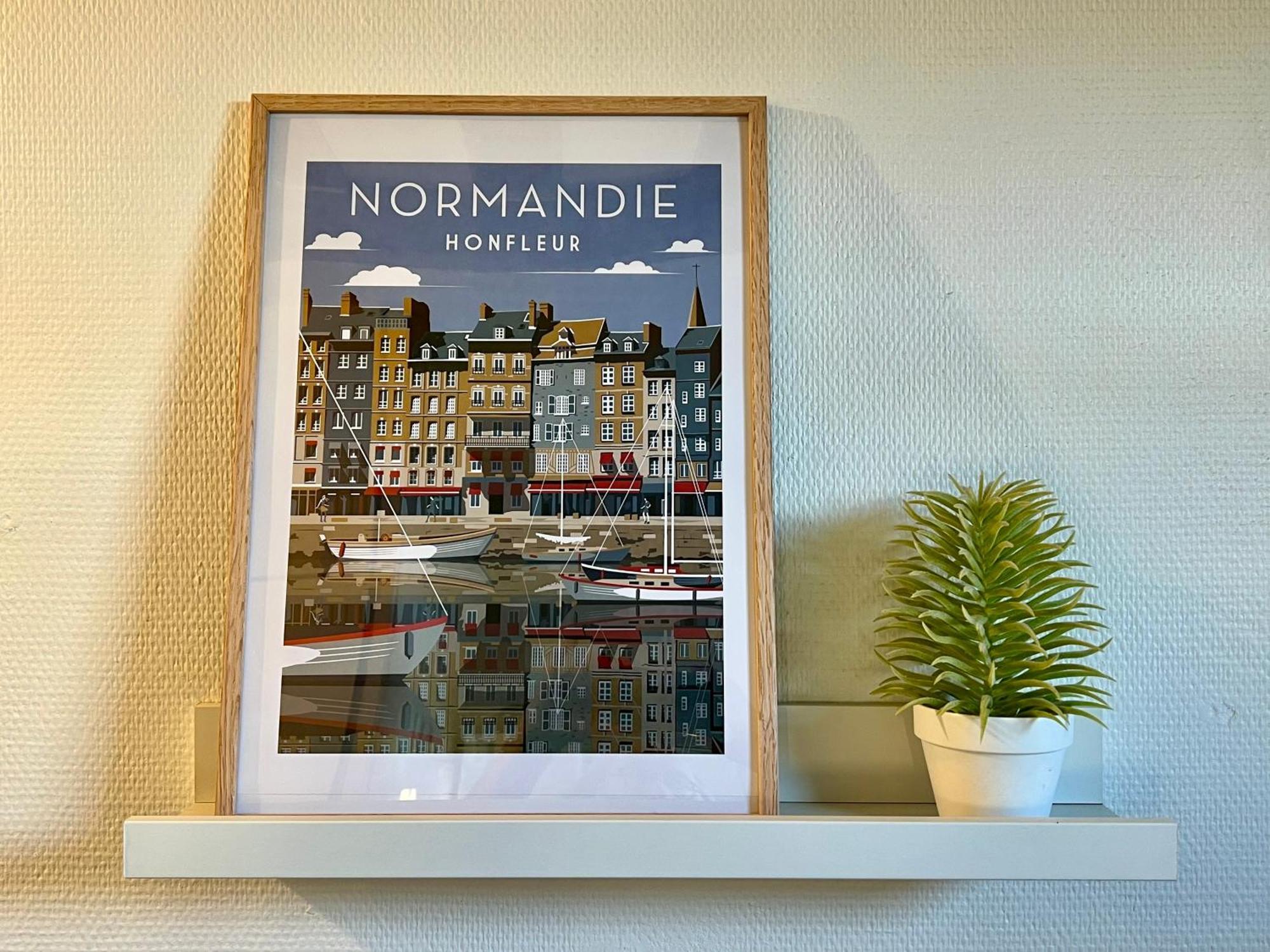 Une Pause Chez Julien, Appartement Lumineux Et Idealement Situe! 옹플뢰르 외부 사진