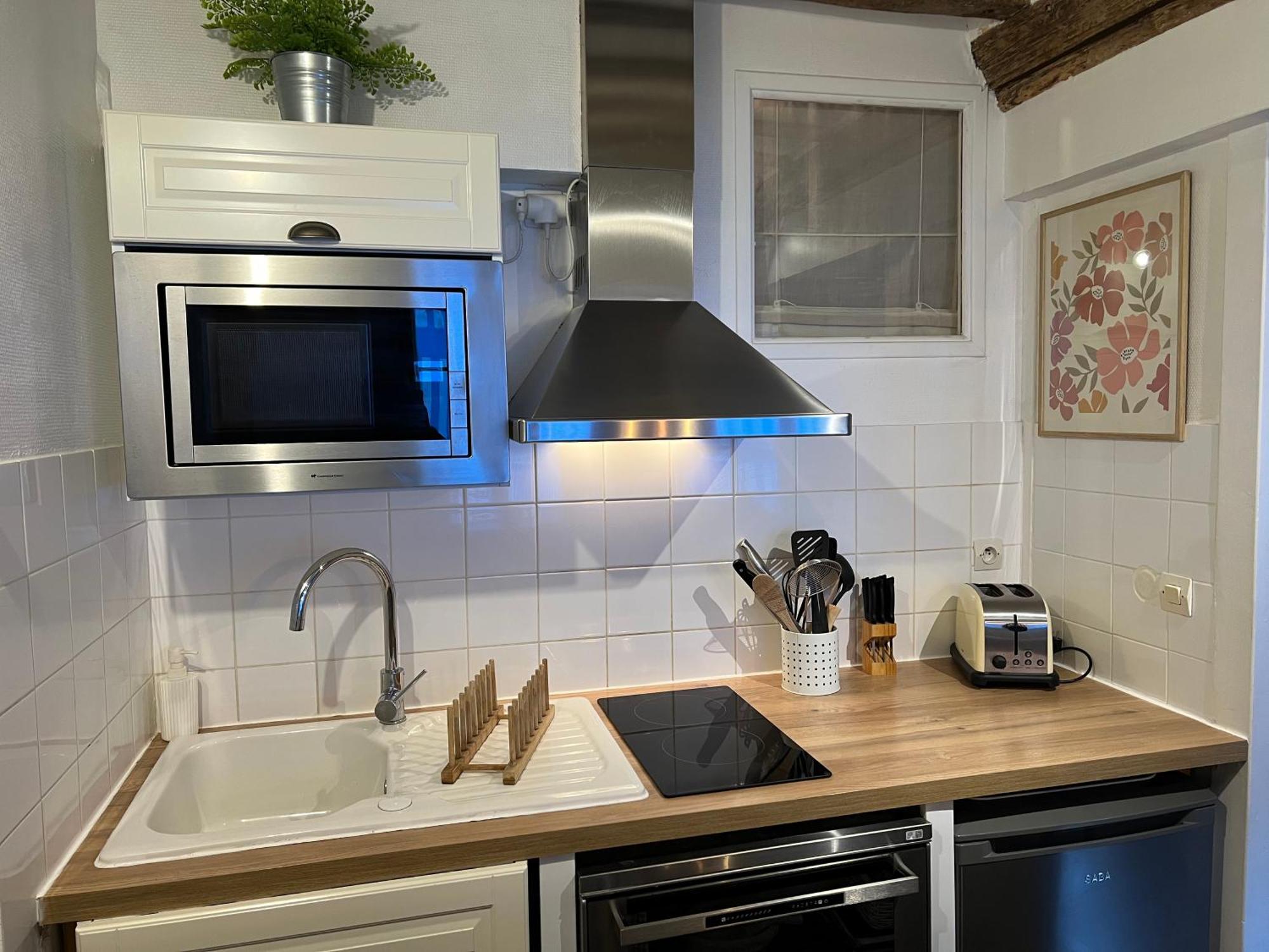 Une Pause Chez Julien, Appartement Lumineux Et Idealement Situe! 옹플뢰르 외부 사진